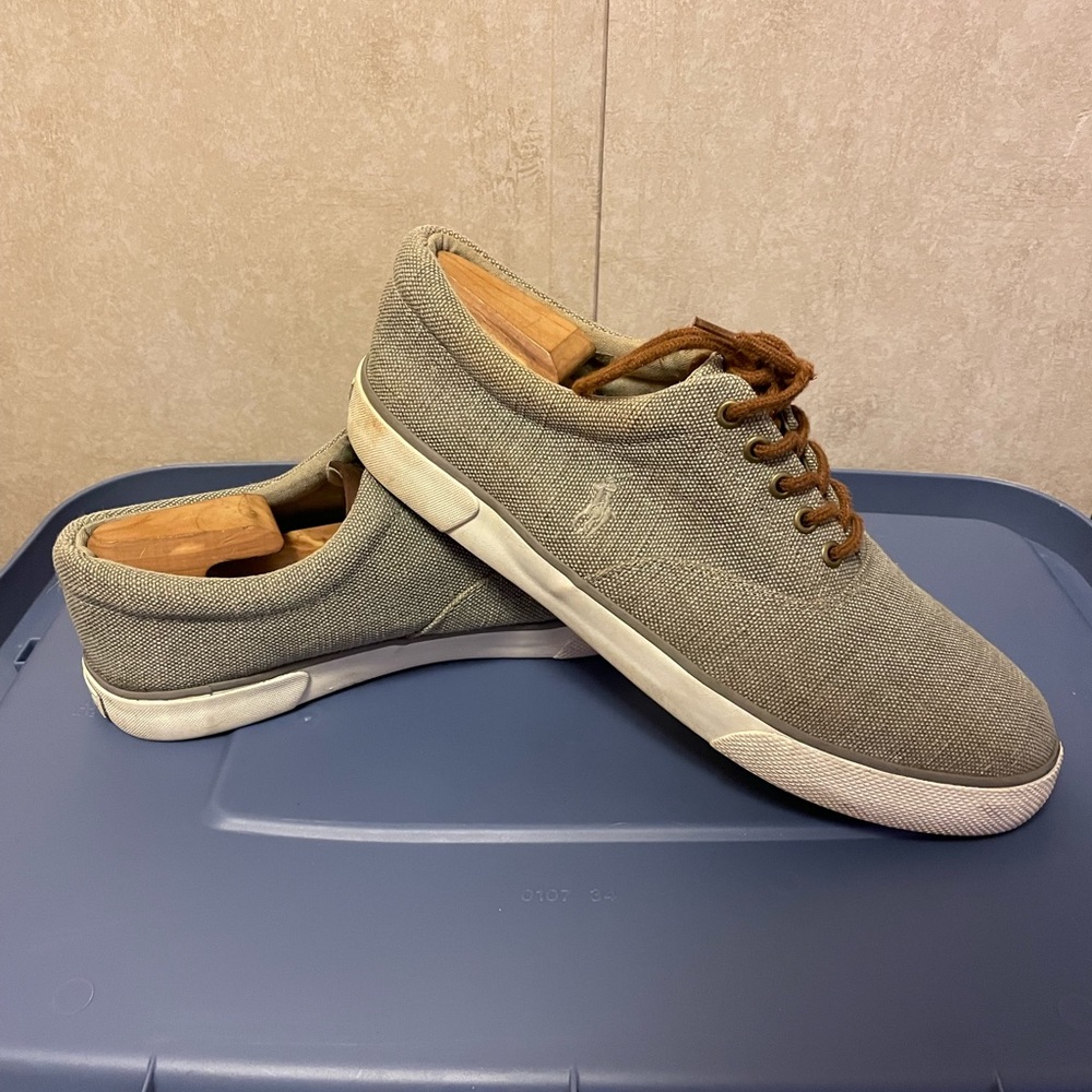 Polo Tan sneakers sz 12